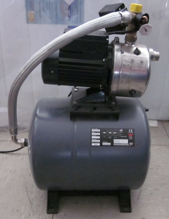 Grundfos JP 6 60 Hauswasserwerk Hydrojet JP 6 mit 60 Liter ...